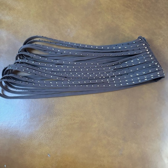 SKIMS RHINESTONE SWIM STRAPPY SKIRT - Picture 6 of 12